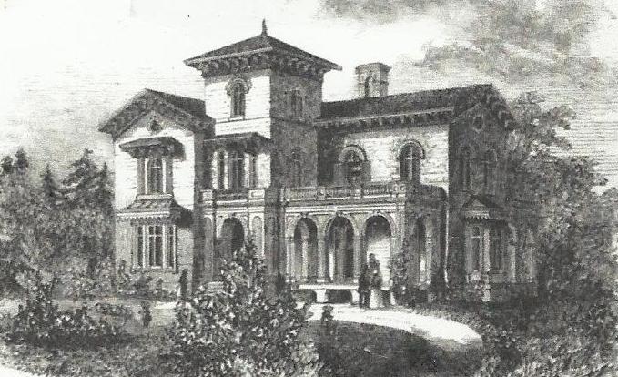 Victorian home with turret, wrap-around porch, and ornate trim