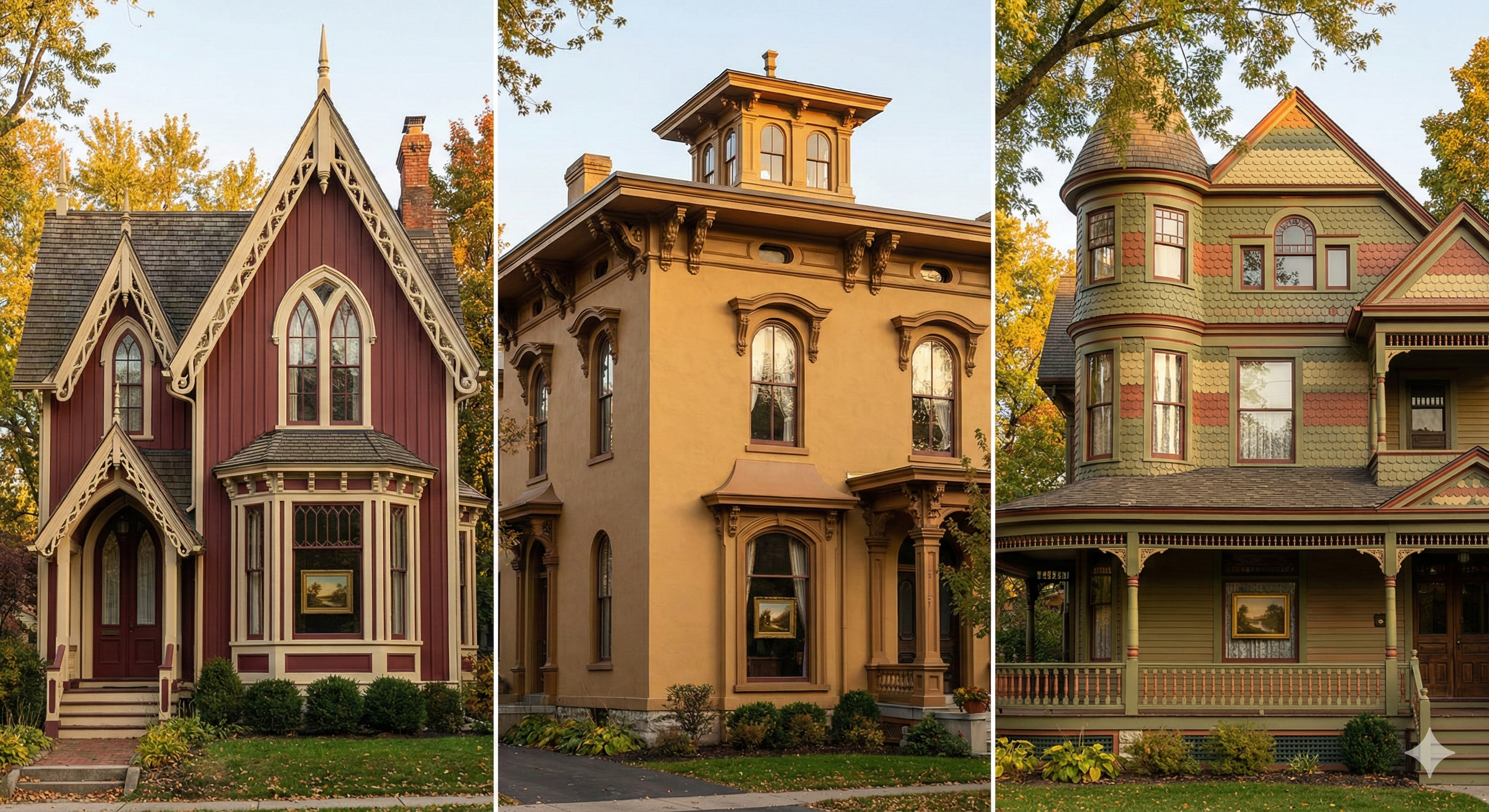 Style Spotlight: Distinguishing Between Gothic Revival, Italianate, and Queen Anne