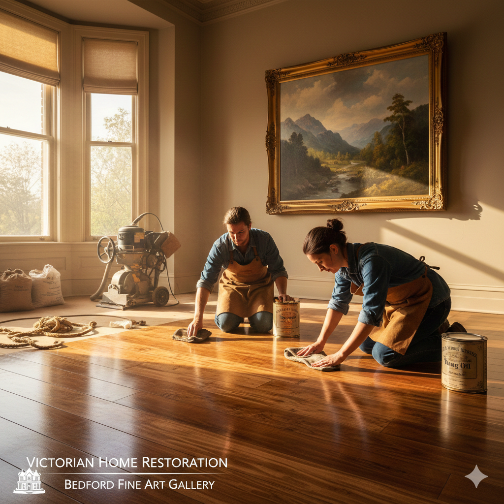 Heart Pine and Oak: A Guide to Restoring Original Victorian Flooring