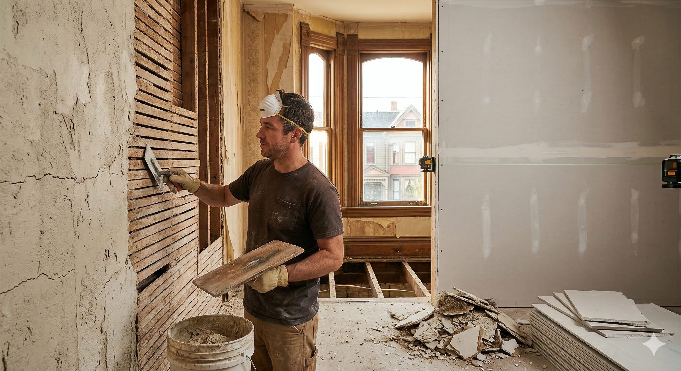 Plaster vs. Drywall: Why Saving Your Lath and Plaster Matters