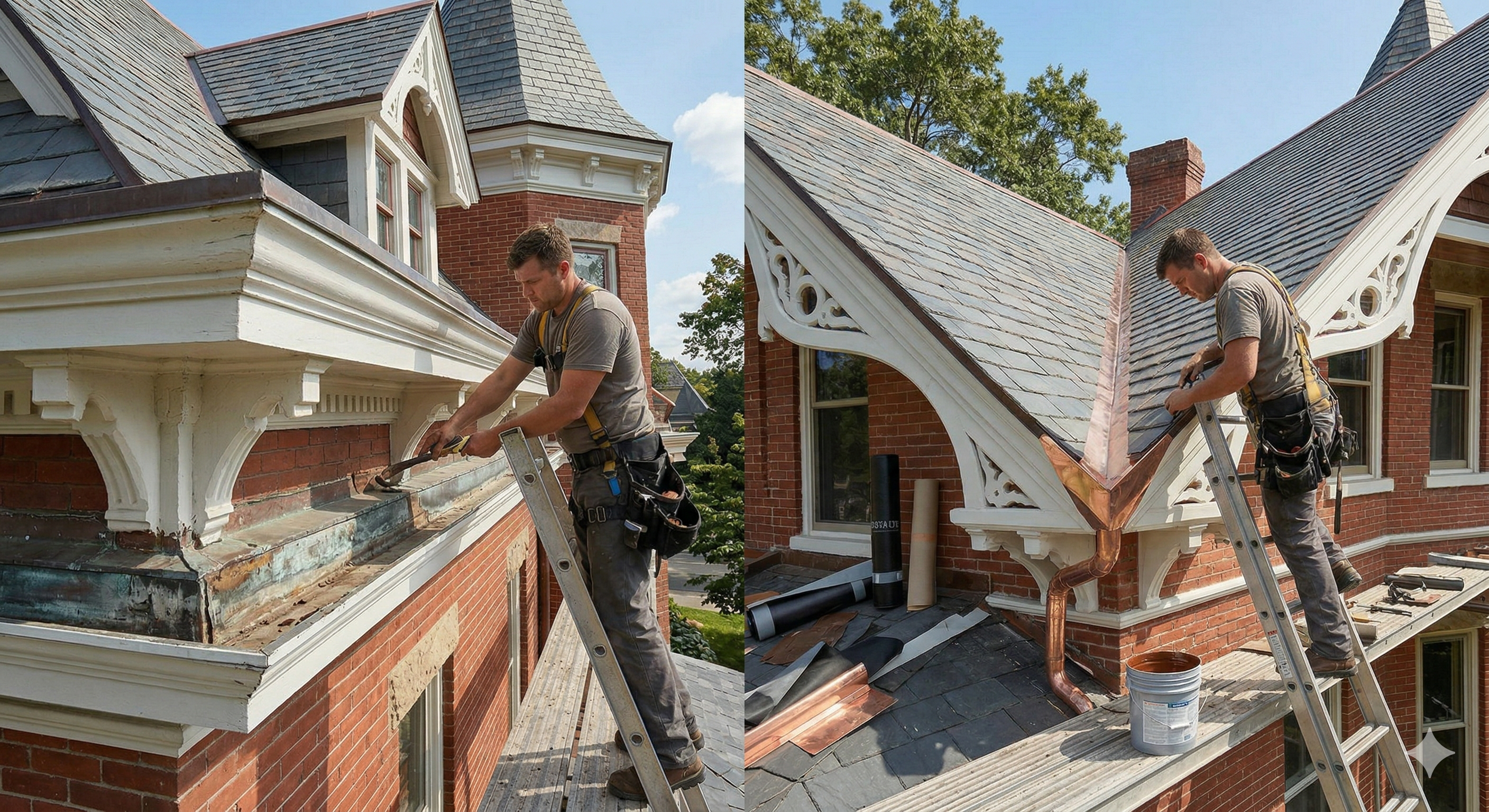 The Hidden Lifeline of Your Victorian: A Guide to Box and Yankee Gutters