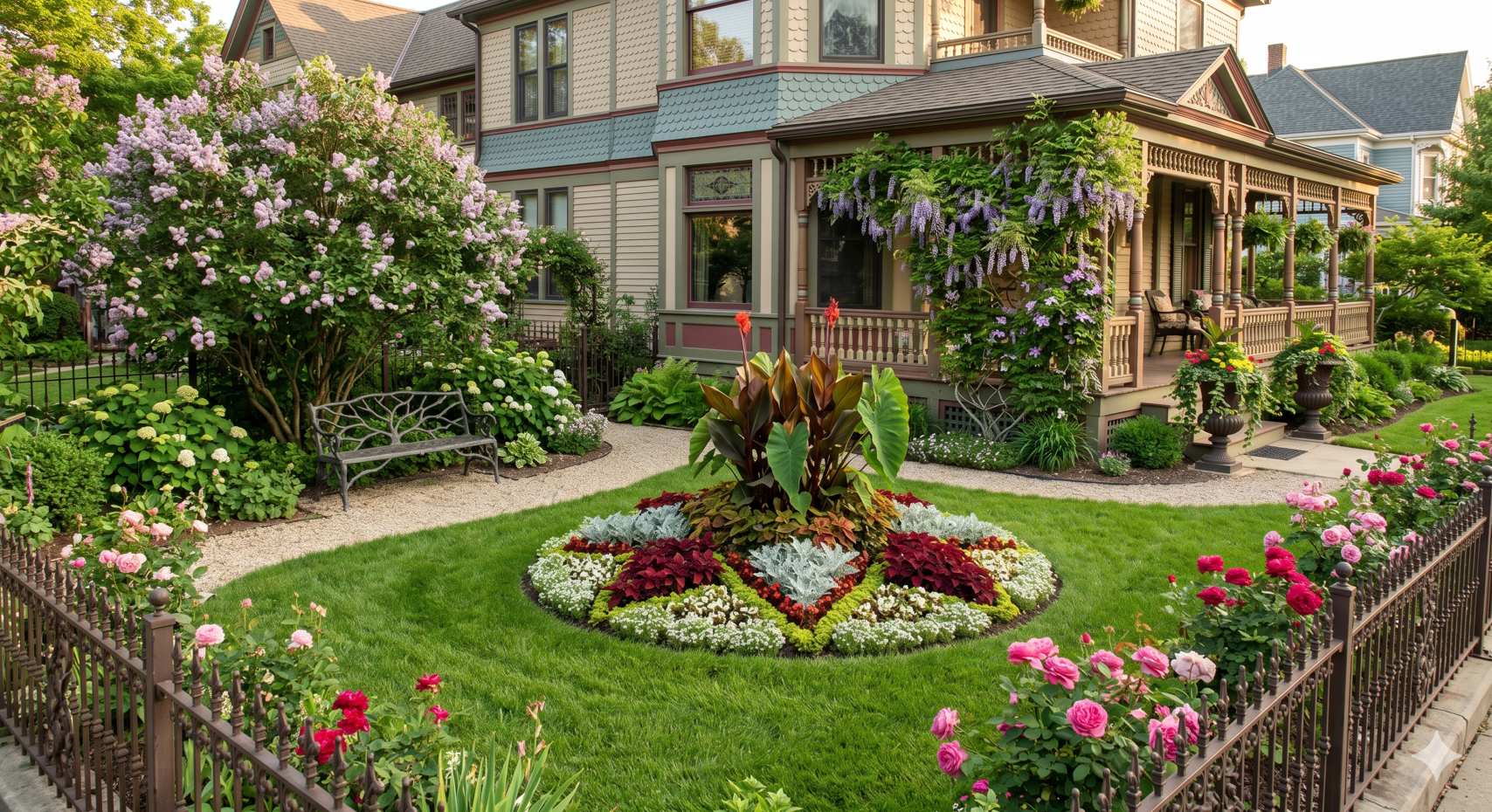 Cultivating the Past: Landscaping History and Garden Designs of the 1880s
