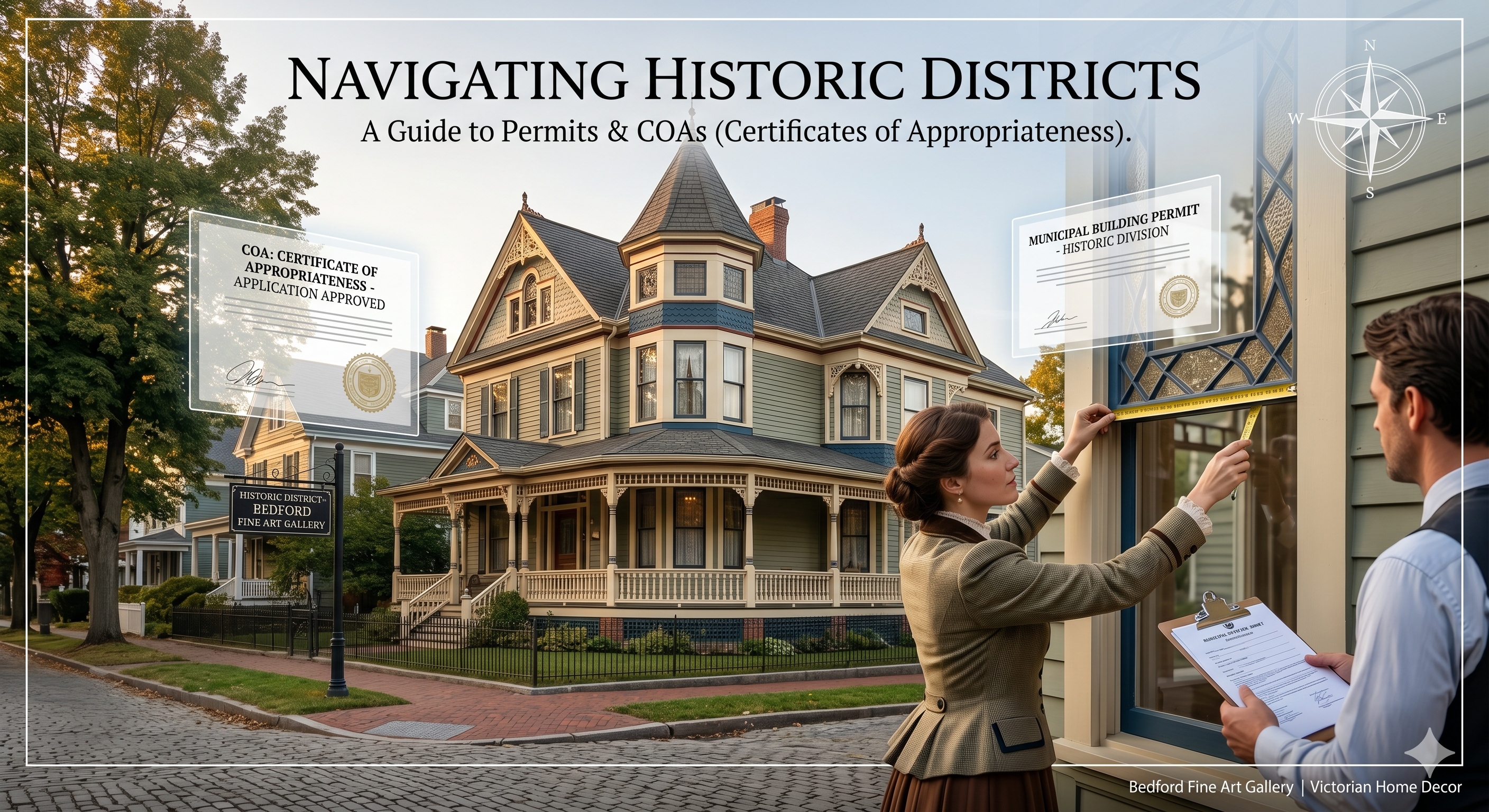 Navigating Historic Districts: A Guide to Permits and COAs (Certificates of Appropriateness)