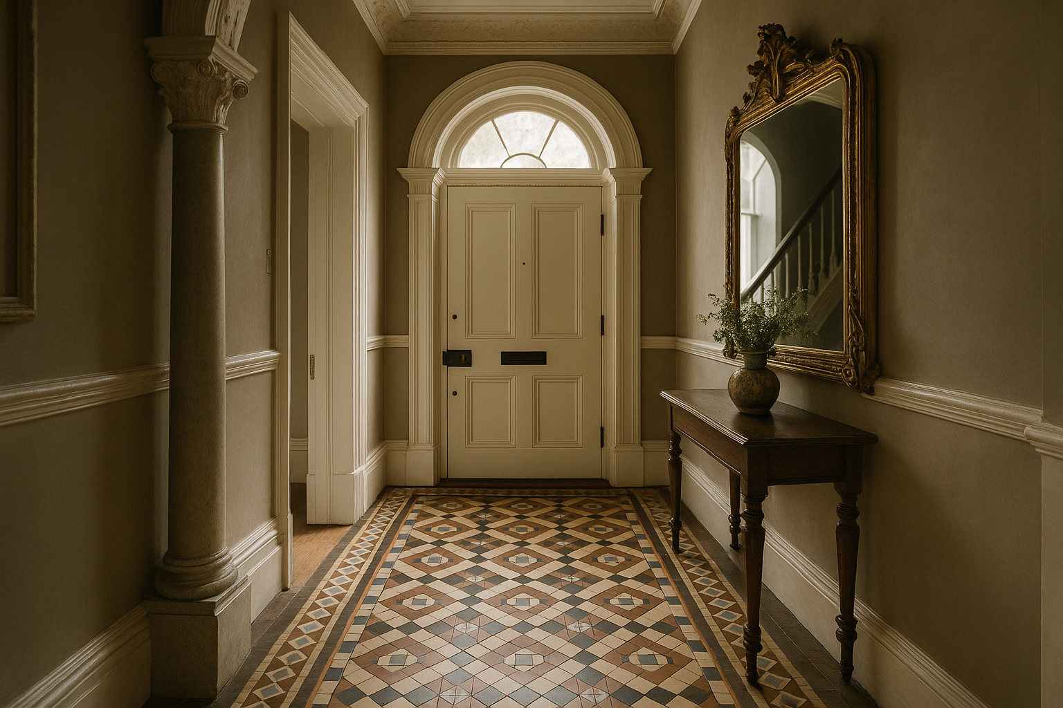 Decorating a Victorian Entryway