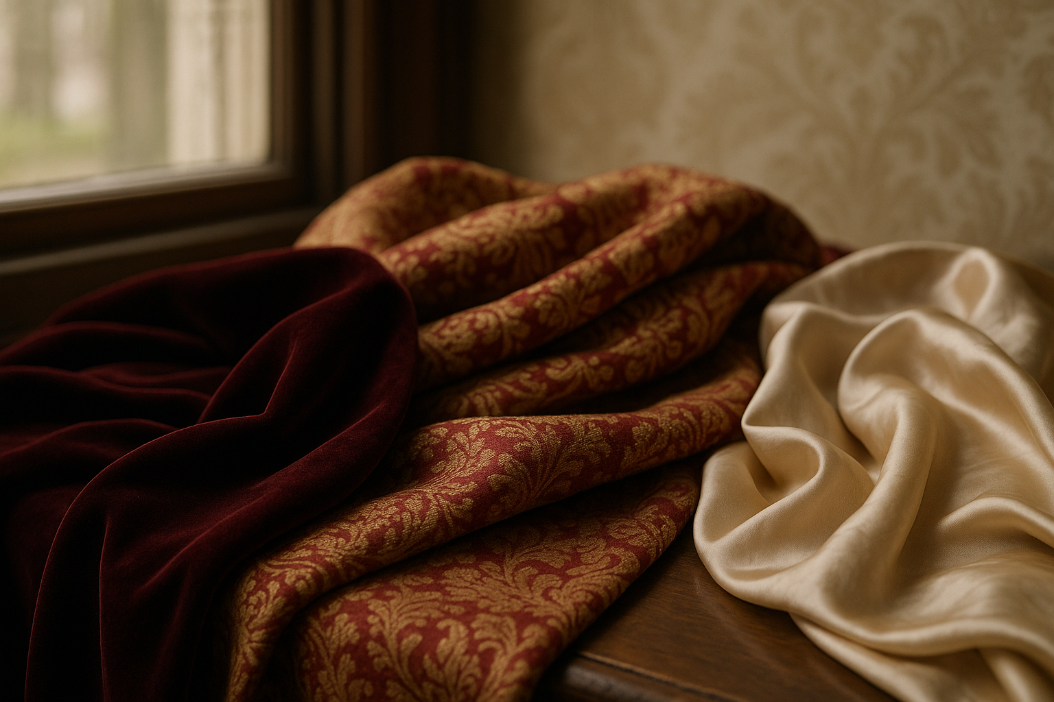 Luxurious Fabrics in Victorian Style: Velvet, Brocade, & Silk featured image