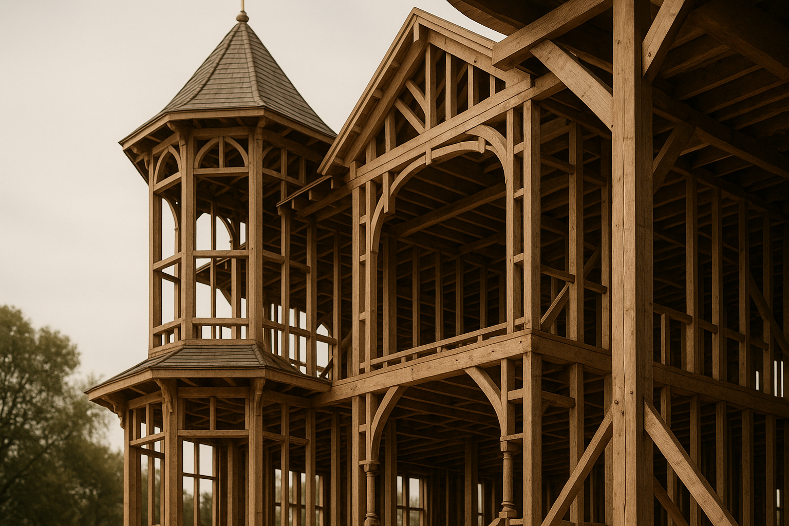 Victorian Home Framing and Support: A Glimpse into the Architecture of the Past