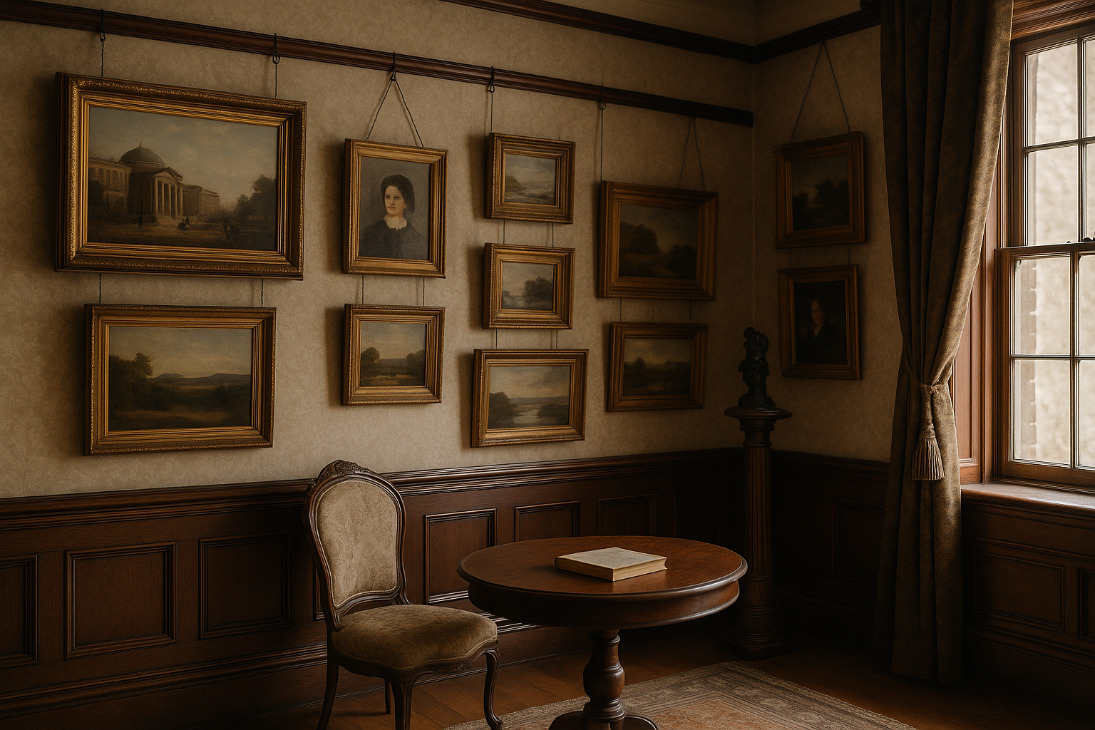 How Victorian Homeowners Displayed Fine Art — And Why the Picture Rail System Still Works Beautifully Today