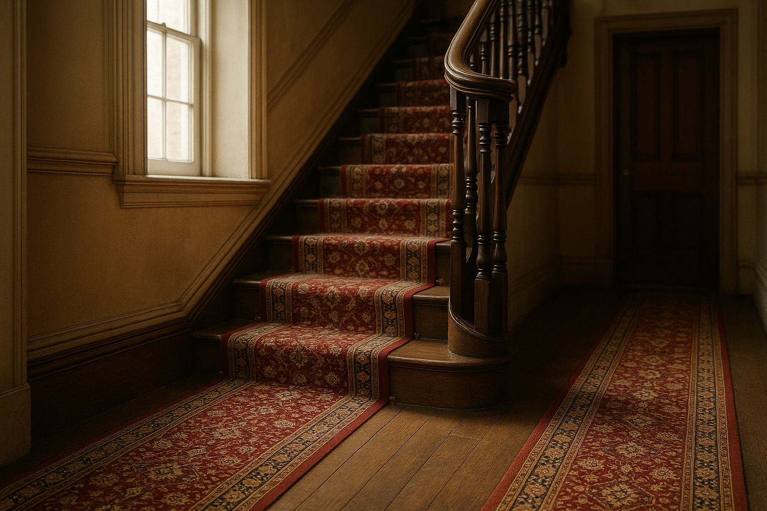 Victorian Stair Runners: A Classic Touch of Elegance and Practicality