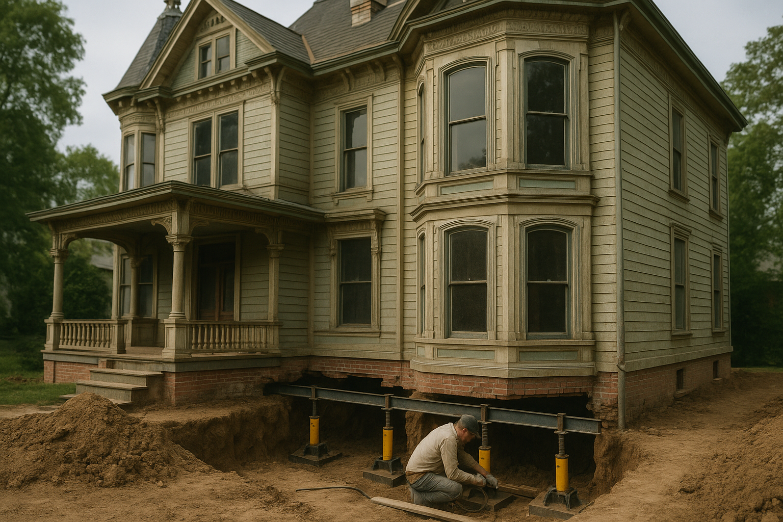 Victorian Home Foundation Repair: Preserving the Past with Modern Techniques