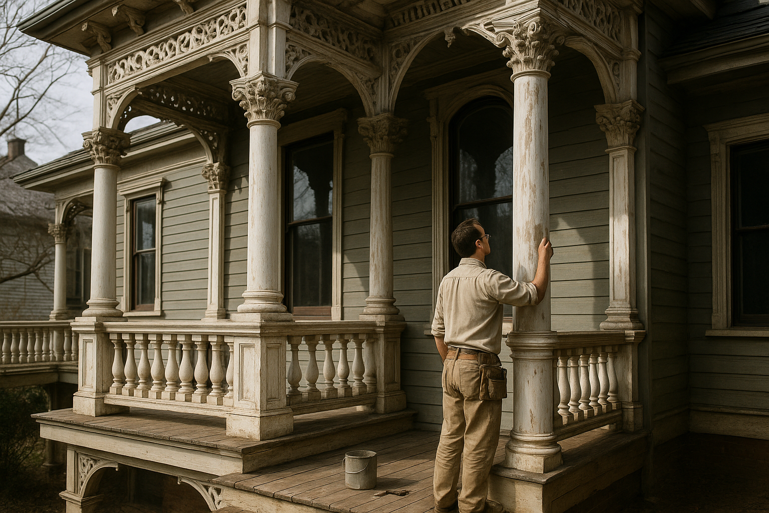 Restoring Victorian Porches and Balconies
