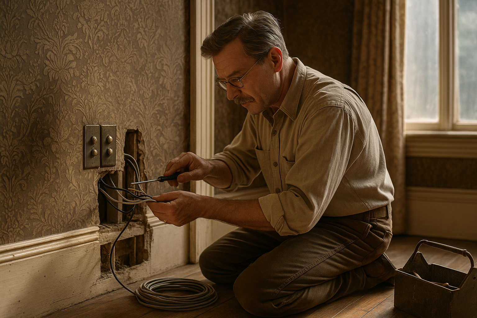 Restoring Electrical Wiring in a Victorian Home: A Guide to Safety, Preservation, and Modernization