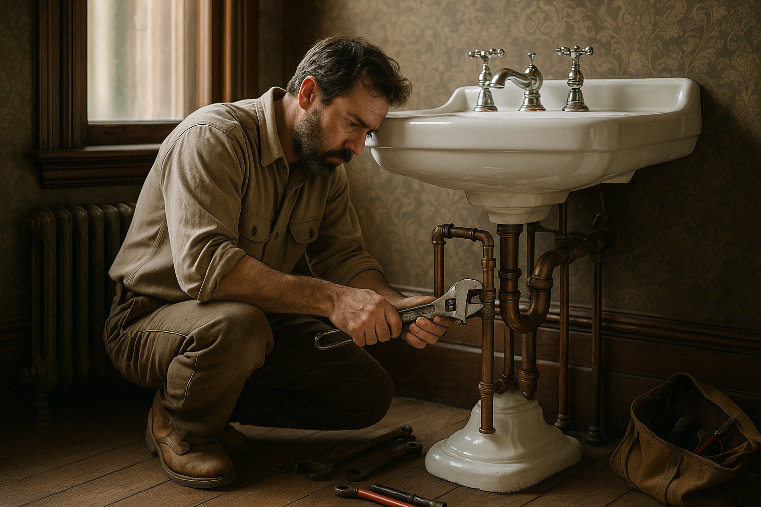 Plumbing Repair and Restoration in a Victorian Home: Balancing History and Modernity