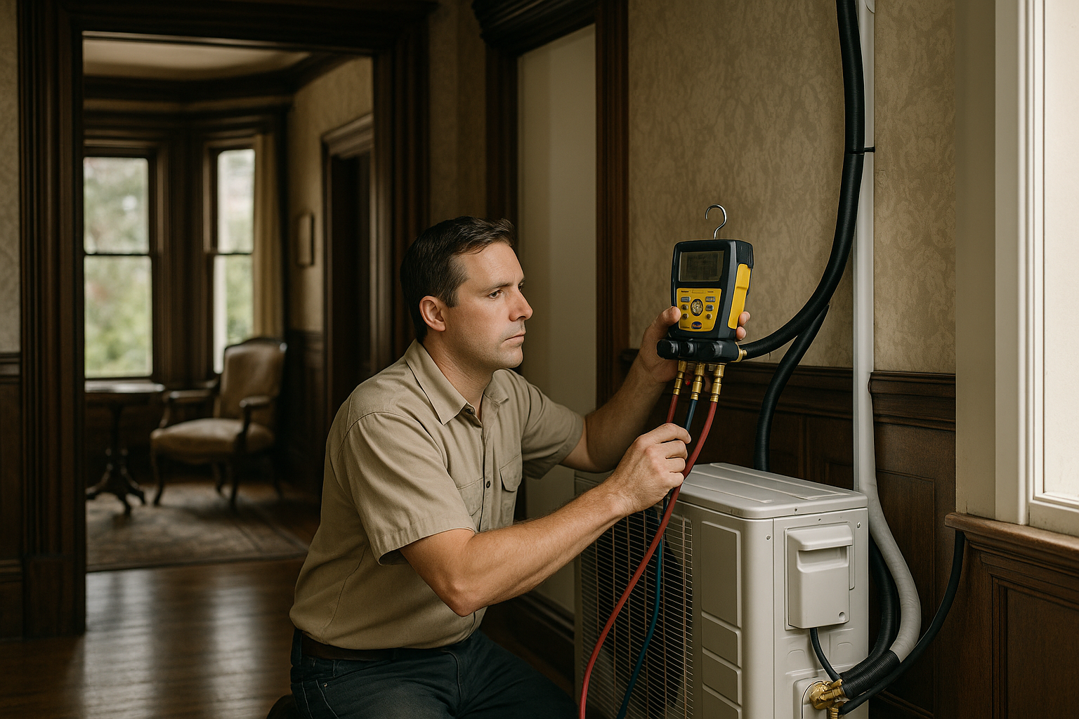 Retrofitting Modern Heating and Cooling Systems into a Victorian Home: A Delicate Balance of Comfort and Preservation