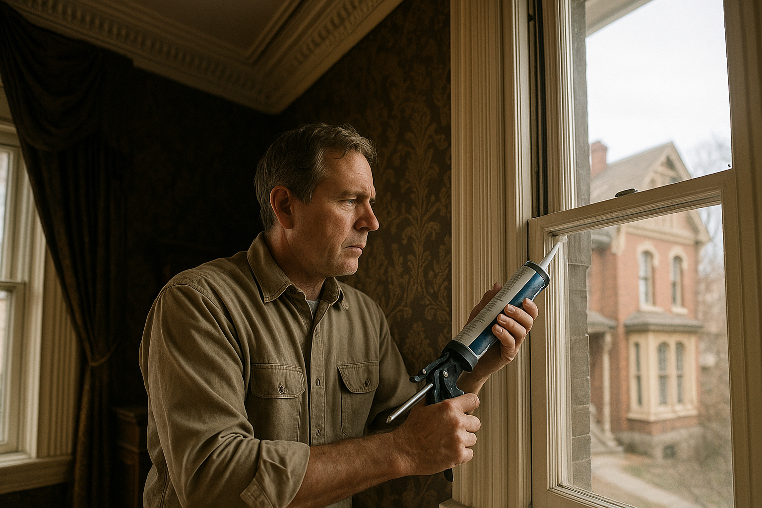 Sealing a Victorian House